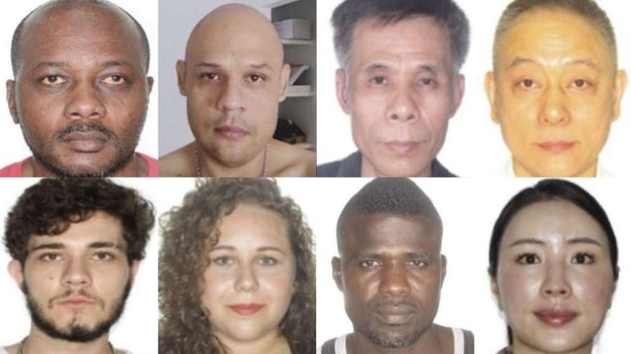Acusados de traficar metanfetamina em São Paulo Acusados de traficar metanfetamina em São Paulo