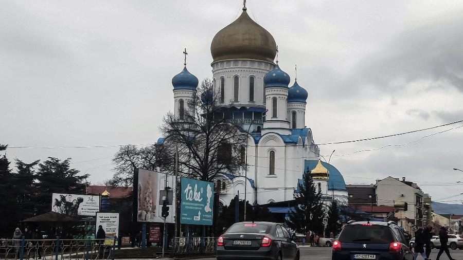 Igreja Ortodoxa em Ujhorod, na Ucrânia - André Naddeo/UOL