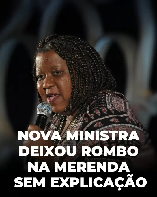 Nova ministra deixou rombo na merenda