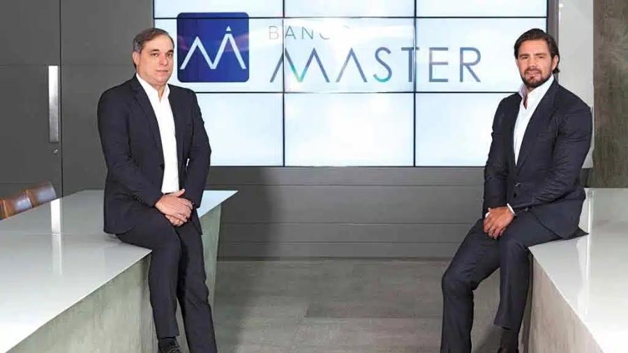 Augusto Lima e Daniel Vorcaro, ex-sócios no banco Master, que está prestes a ser comprado pelo BRB