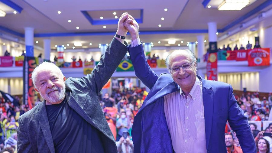 Lula e Alckmin já foram diplomados no TSE, formalizando o resultado oficial das eleições - Ricardo Stuckert/Divulgação