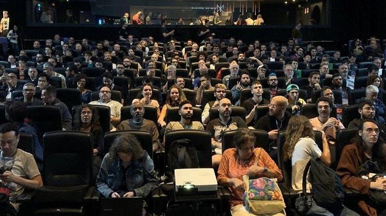 Sala cheia durante o Festival Mix Brasil 2019, no Cinesesc, em São Paulo - André Fischer/Divulgação - André Fischer/Divulgação