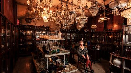 Flávia Fló na Cristaleria Nacional, no Belenzinho, zona leste de São Paulo - Fernando Moares/UOL - Fernando Moares/UOL