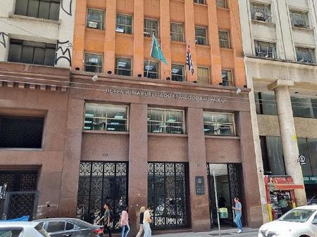 Sede da Servidores da Defensoria Pública do Estado de São Paulo, na capital paulista - Divulgação