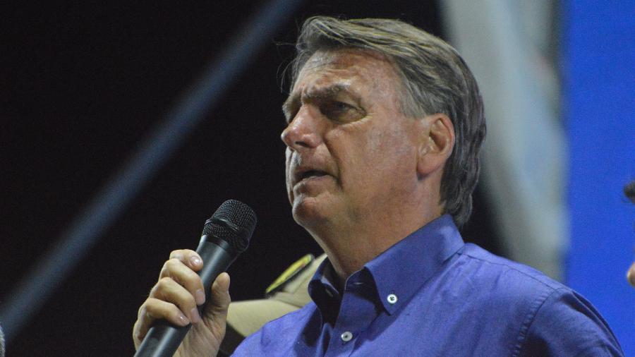 Presidente Jair Bolsonaro (PL)  - José Aldenir/TheNews2/Folhapress