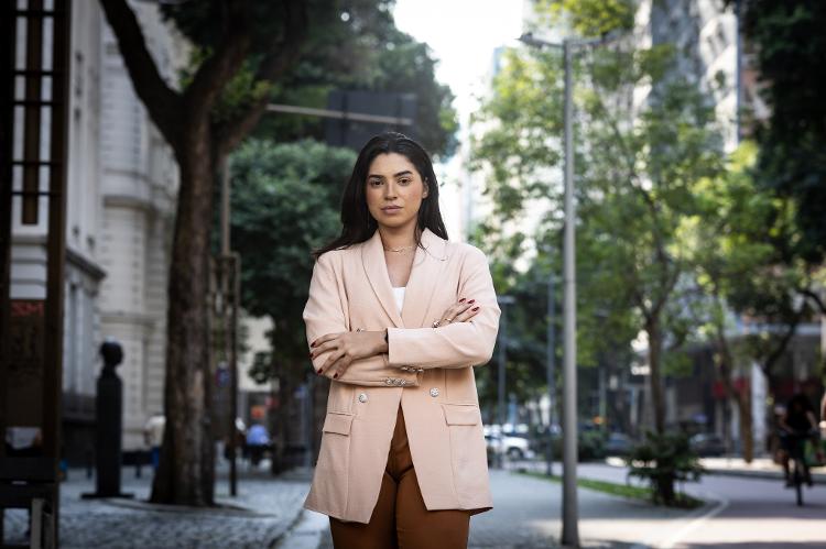 Daniella Adrim, advogada do empresário Daniel Freitas Tinoco de Oliveira, no Rio de Janeiro