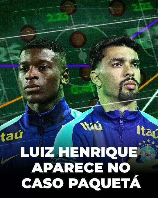 Parentes de Paquetá pagaram Luiz Henrique e apostaram em jogos da dupla