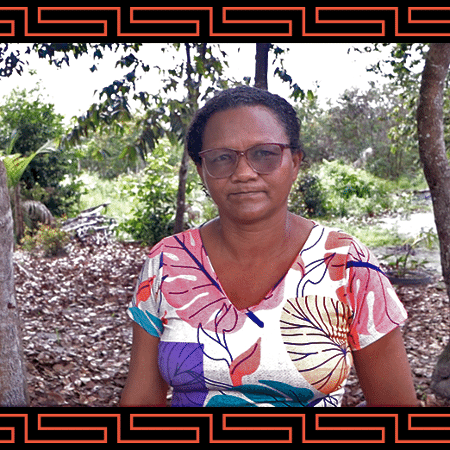 Roseli Santos, uma das líderes do quilombo Vila União, de Salvaterra (PA) Roseli Santos, uma das líderes do quilombo Vila União, de Salvaterra (PA)