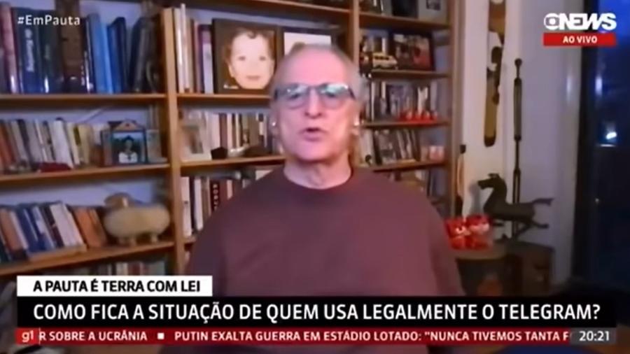 Jorge Pontual no "Em Pauta", programa da Globonews, no último sábado (19) - Reprodução
