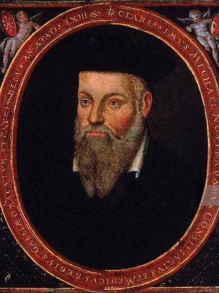 Retrato de Michel de Nostredame, conhecido como Nostradamus
