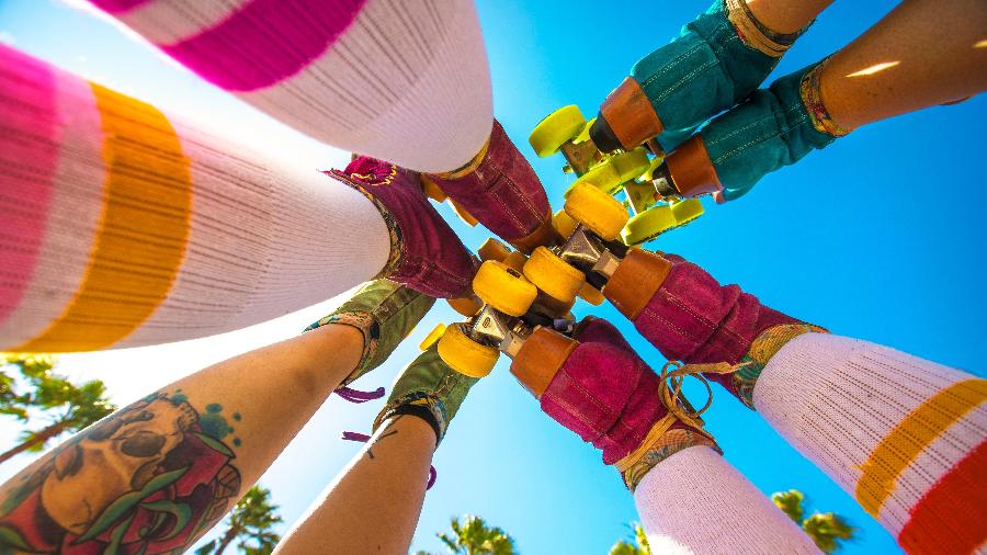 Em tempos de quarentena, os patins retrô invadiram as redes sociais - Getty Images