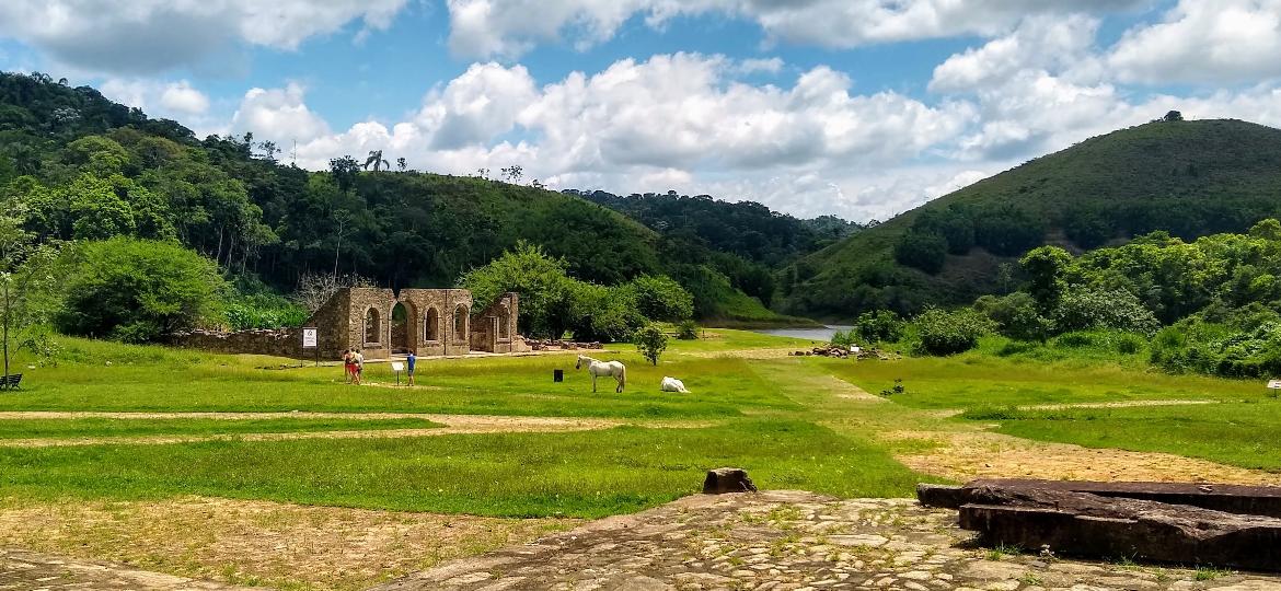 O Parque Arqueológico e Ambiental São João Marcos: antes da pandemia, o espaço recebia cerca de 10 mil visitantes ao ano  - Mariana Costa/UOL