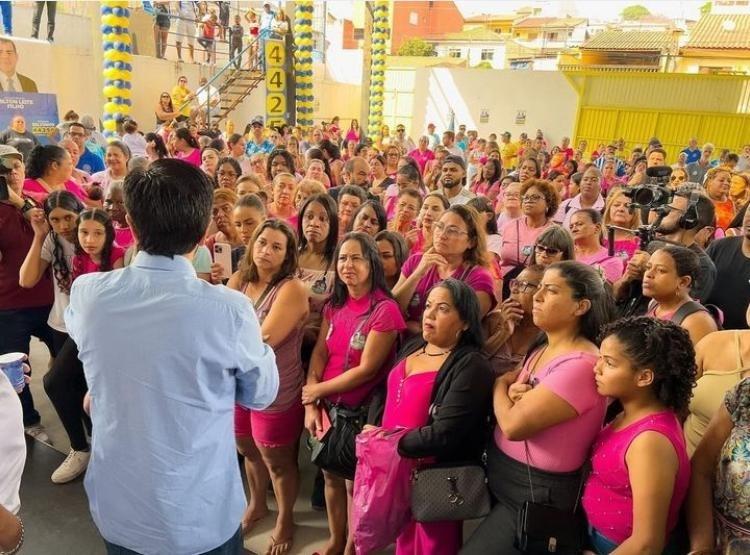 2024 | Nunes, Marília 'Leite' e Silvinho, na Associação de Mulheres do Jardim Santa Fé