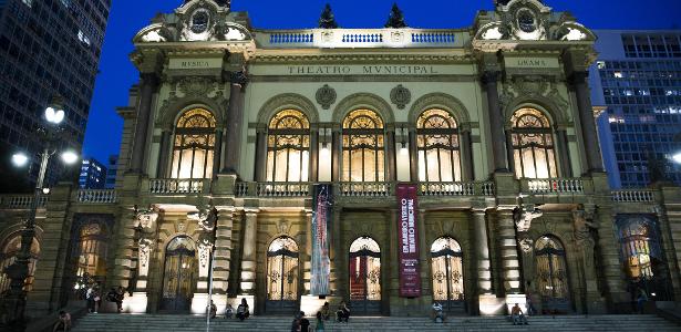 Fachada do Theatro Municipal de São Paulo, palco da Semana de 22