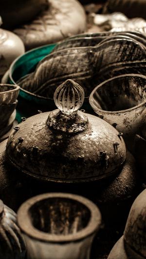 Peças na Cristaleria Nacional, no Belenzinho, zona leste de São Paulo - Fernando Moraes/UOL - Fernando Moraes/UOL