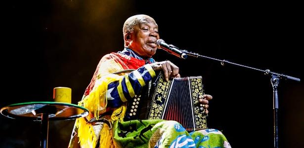 Milton Nascimento no show "A Última Sessão de Música"