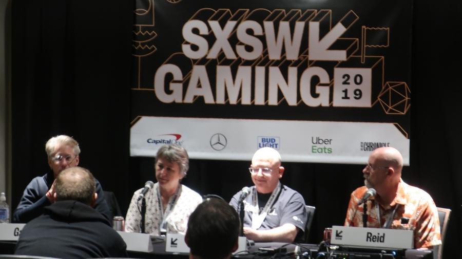 Veteranos da indústria dos games participam de painel no festival SXSW, que acontece todo ano no Texas - Jacqueline Lafloufa/UOL