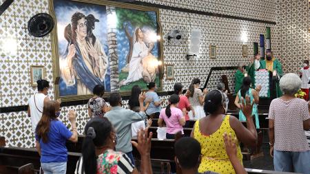 A paróquia Santa Cruz, em Salvador (BA) - Aurelio Nunes/UOL - Aurelio Nunes/UOL