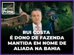 Rui Costa é dono de fazenda na Bahia mantida em nome de aliada