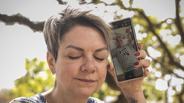 Claudia Olímpio, viúva do ex-senador Major Olímpio, que morreu de covid-19 - Keiny Andrade/UOL - Keiny Andrade/UOL