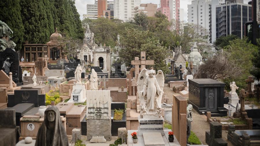Cemitério da Consolação, em São Paulo - Camila Svenson/UOL
