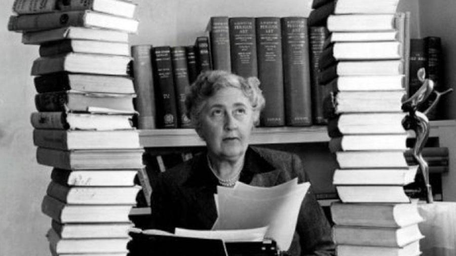 A escritora Agatha Christie (1890-1976) - Divulgação