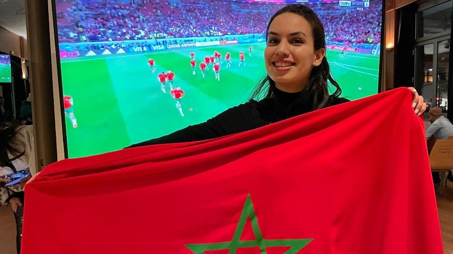 A estudante Akla Maria, presidente do comitê da Casa do Marrocos, em Paris - Daniela Fernandes/UOL