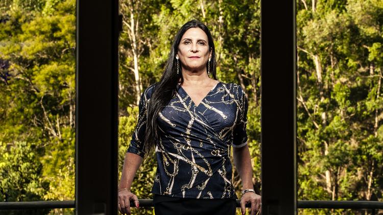 Márcia Rocha na casa onde mora, em Barueri, Grande São Paulo - Fernando Moraes/UOL - Fernando Moraes/UOL