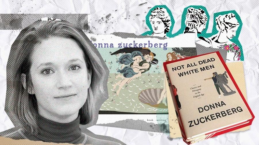 Donna Zuckenberg e seu livro a apropriação de mitos antigos pela direita machista dos EUA - Arte/UOL
