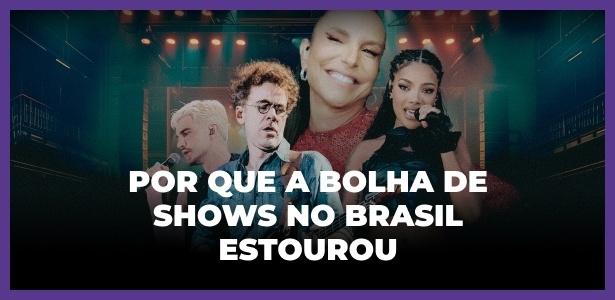 Por que a bolha de shows no Brasil estourou