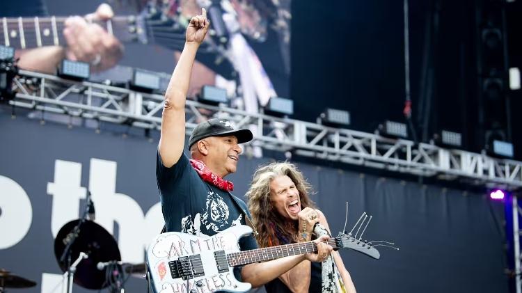 Tom Morello tocou com Steven Tyler no evento de adeus ao Black Sabbath