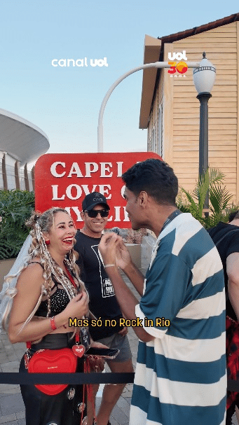 "Ele não quer, mas vai": "Elvis Presley" celebra casamentos no Rock in Rio - undefined