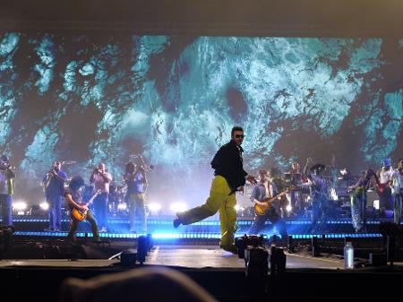 Sarrada? Justin Timberlake começa show no Lollapalooza Brasil 2025 dançando muito - Victor Takayama/UOL