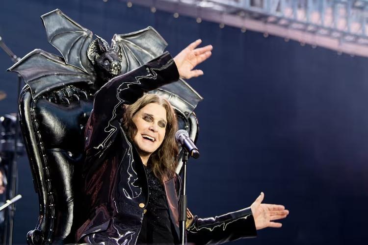 Ozzy agitou o público do show