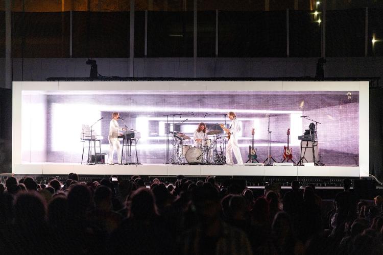 Air durante show em Austin, no Texas, em 2024