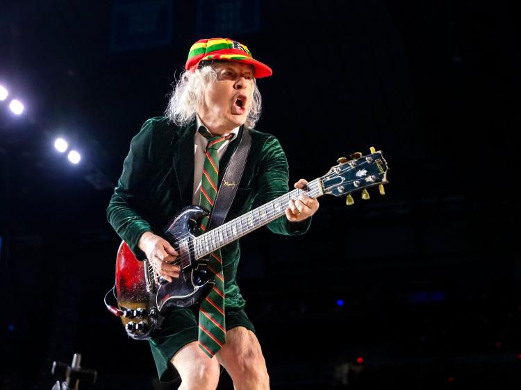 A banda australiana AC/DC começa na terça série de três shows no MorumBis, em São Paulo A banda australiana AC/DC começa na terça série de três shows no MorumBis, em São Paulo