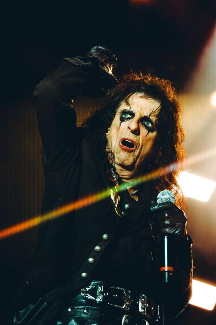 Alice Cooper na noite de sábado (14), em São Paulo Alice Cooper na noite de sábado (14), em São Paulo