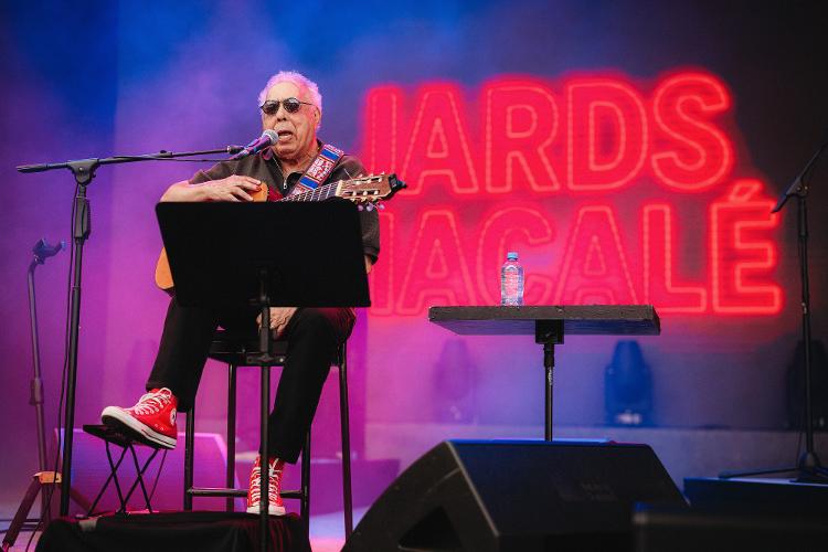 Jards Macalé no show do Doce Maravilha, no domingo (28), no Rio Jards Macalé no show do Doce Maravilha, no domingo (28), no Rio