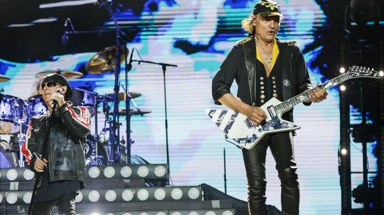 Scorpions fechou a noite de metal no Allianz Parque, em São Paulo, no Monsters of Rock 30 anos Scorpions fechou a noite de metal no Allianz Parque, em São Paulo, no Monsters of Rock 30 anos