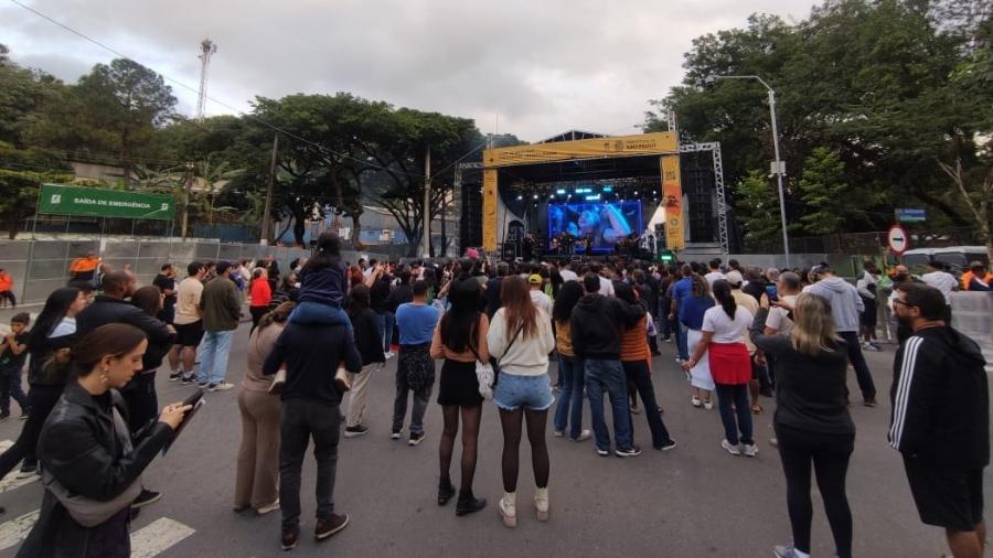 Tinha pouca gente para ver Marcos & Belutti no show de abertura do palco Freguesia/Vila Brasilândia, na Virada Cultural 2025 Tinha pouca gente para ver Marcos & Belutti no show de abertura do palco Freguesia/Vila Brasilândia, na Virada Cultural 2025
