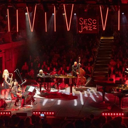 Dom Salvador e sexteto no Sesc Jazz