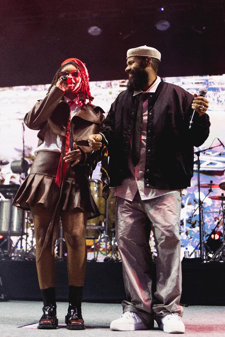 Melly e BaianaSystem participam do show da Liniker, no Doce Maravilha Melly e BaianaSystem participam do show da Liniker, no Doce Maravilha