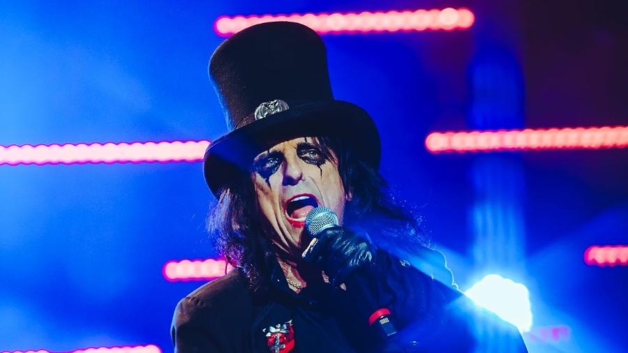 Alice Cooper durante show no festival Best of Blues and Rock, no sábado (14), em São Paulo Alice Cooper durante show no festival Best of Blues and Rock, no sábado (14), em São Paulo