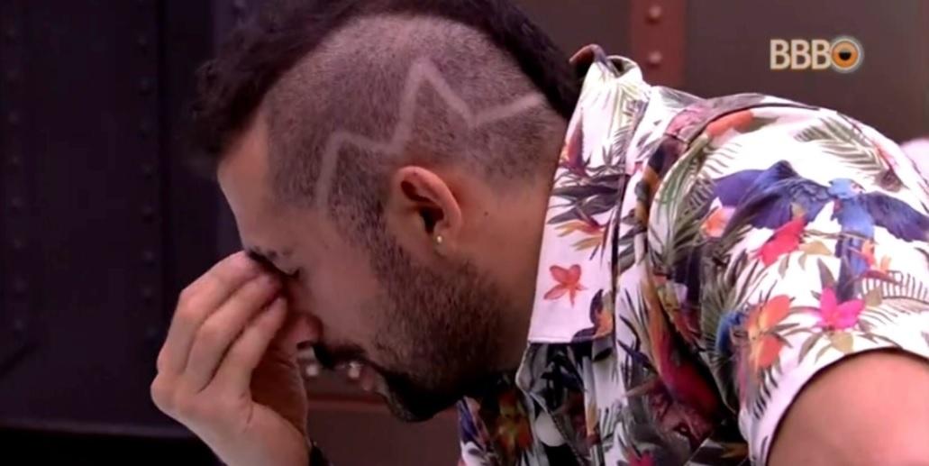 Kaysar discute com Patrícia - Reprodução/Globosatplay