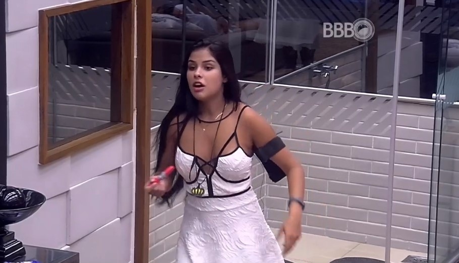 12.fev.2016 - Munik diz ter voto definido. "Eu quero ir no Daniel", revelou a sister - Reprodução/TV Globo