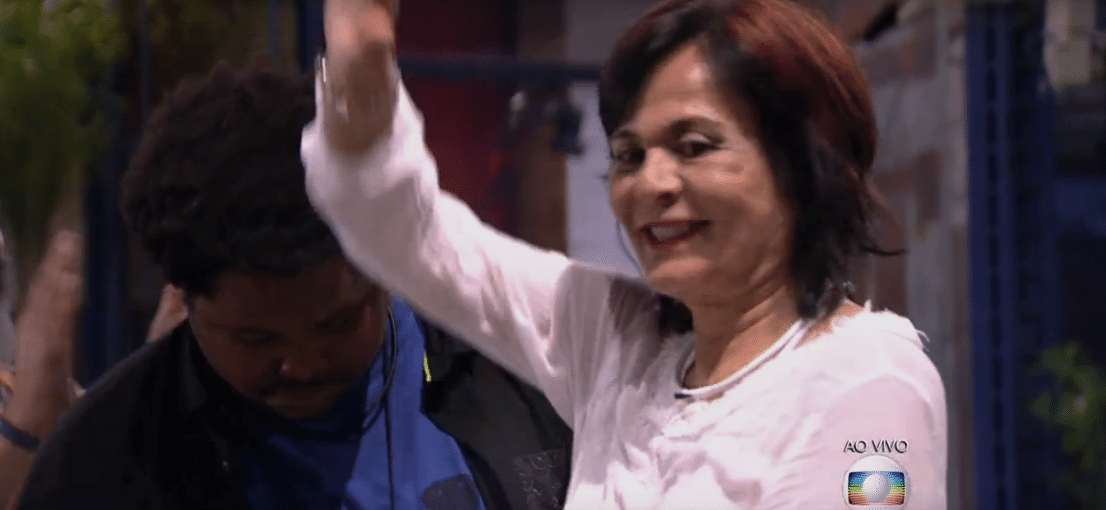 26.jan.16 - Com 65% dos votos, Harumi é a primeira participante a deixar o "BBB16" - Reprodução/ TV Globo