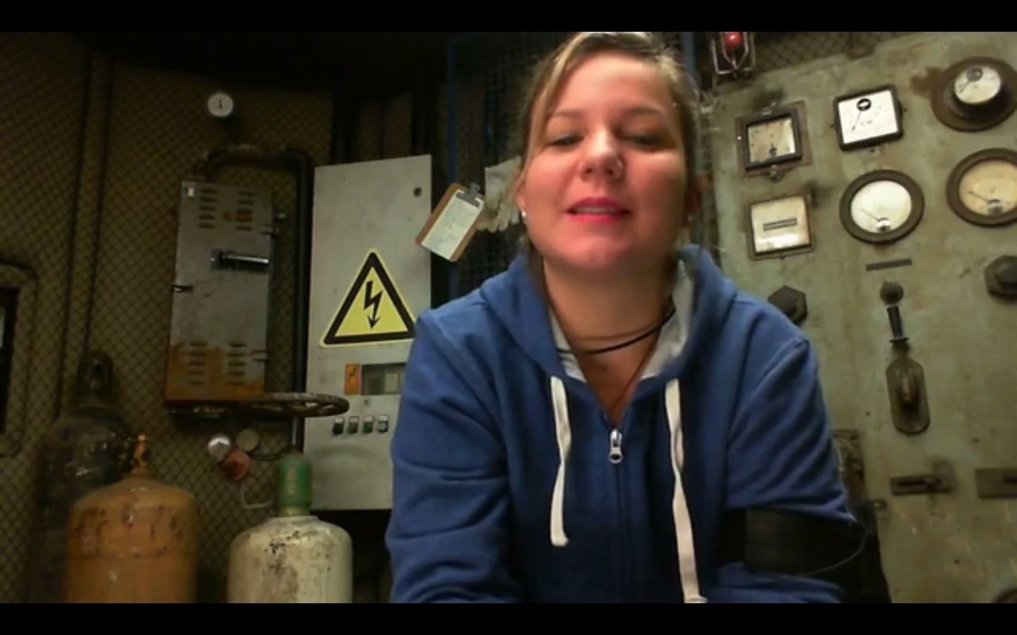 2.mar.2016 - Maria Claudia diz que está "apaixonandinha" por Matheus - Reprodção/TV Globo