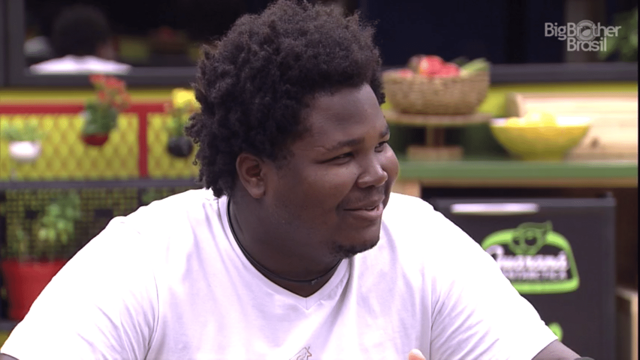 16.mar.2016 - Ronan afirma não ter problemas pessoas com Renan após eliminação do brother - Reprodução/TV Globo