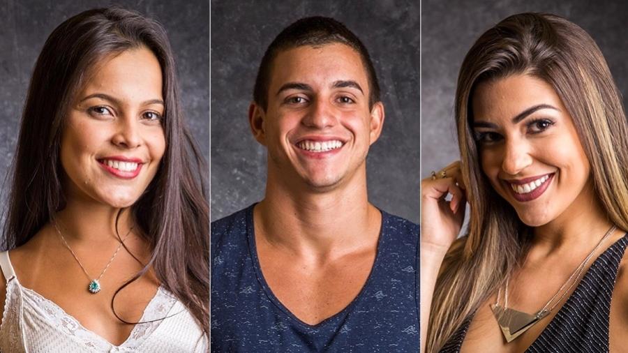 Os indicados ao quarto paredão do "BBB17" - Reprodução/TV Globo