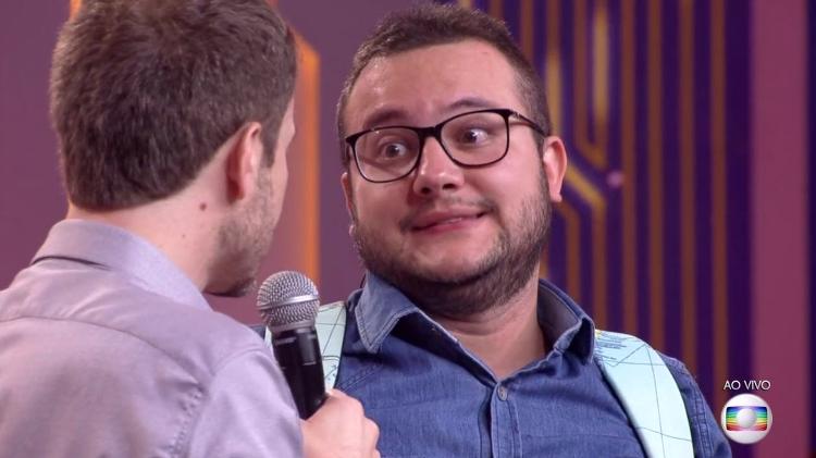 Diego e Leifert - Reprodução/TvGlobo - Reprodução/TvGlobo